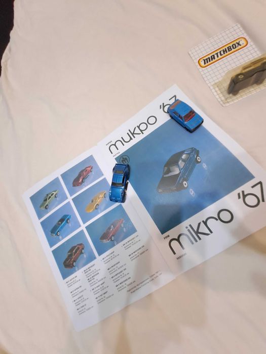 Matchbox 28стр. каталог за Български играчки, и изделия, на фабриката "МИР"67 Разград