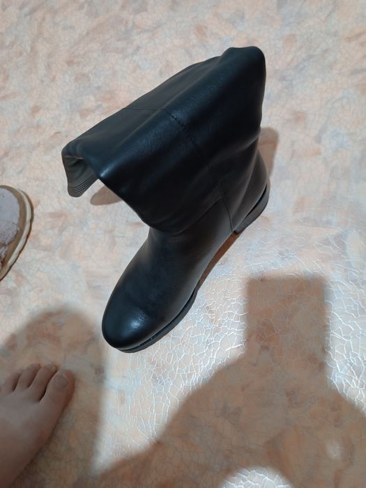 Сапоги Европейка коженные