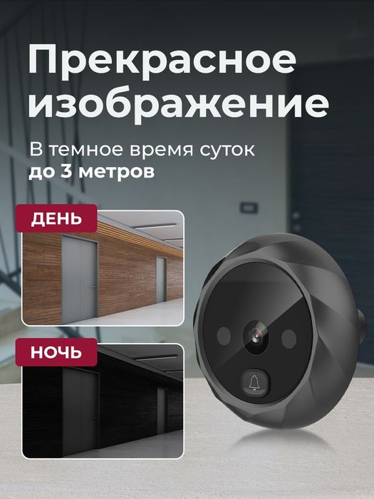Видеоглазок домофон для входной двери videoglazok
