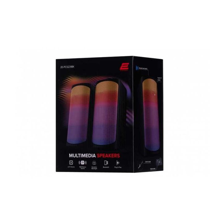 } Колонки 2E PCS231 RGB Matrix 2.0 Black