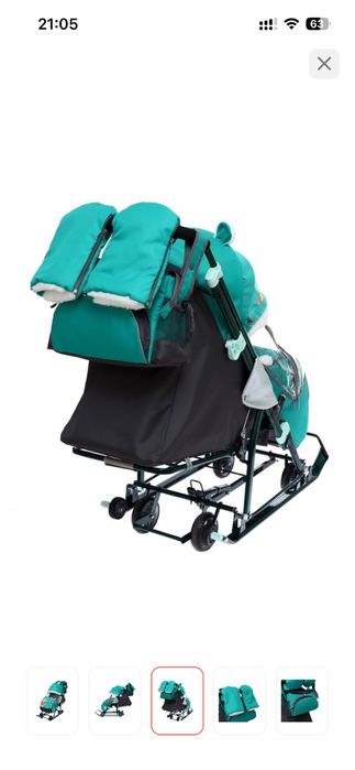 Продам санки-коляска Nika Kids