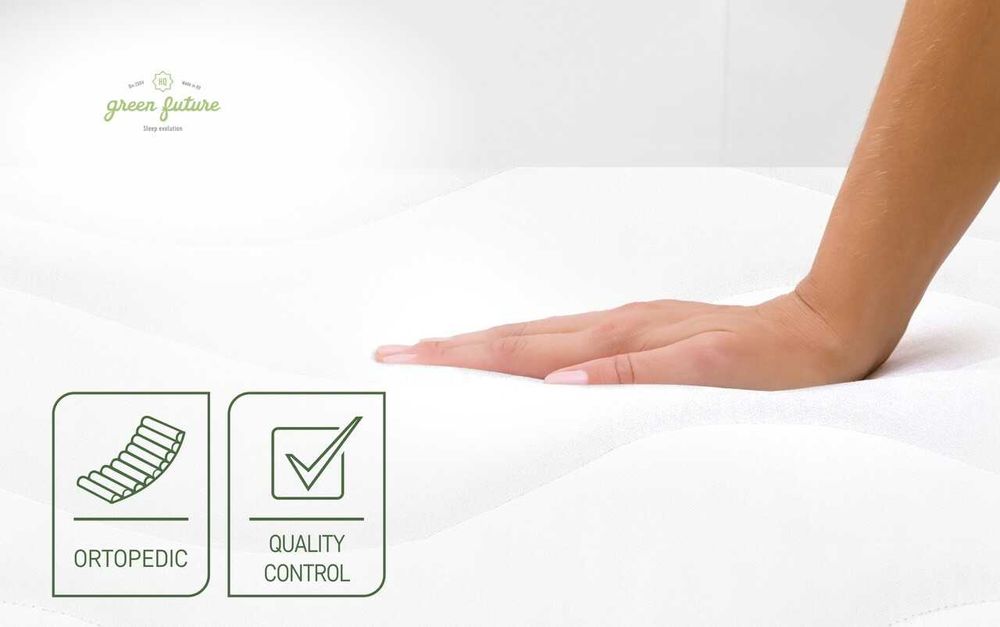 Saltea burete 200x90x12 cm, Husa cu Fermoar, reversibila, NOUA,349 Lei