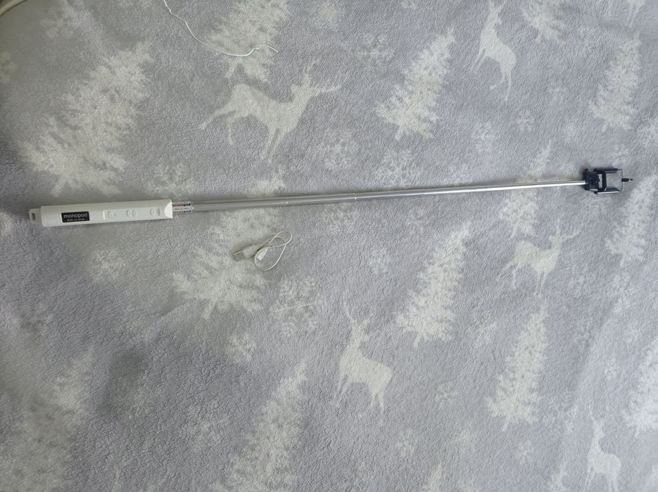 Селфи палка длинная металл