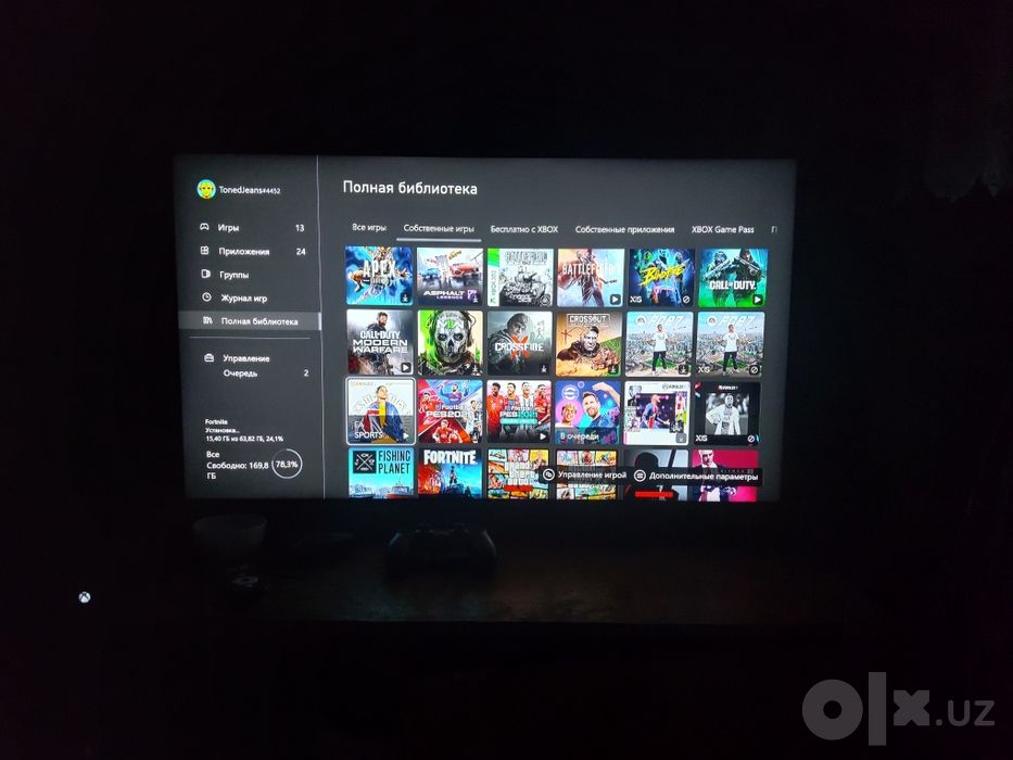Xbox one x yaxshi holatda