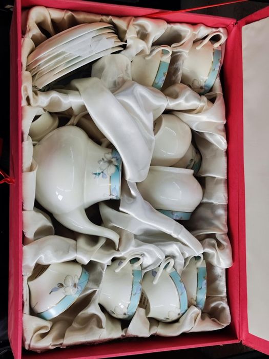 Нов сервиз за кафе bone china костен порцелан