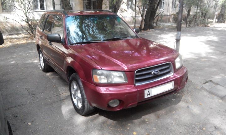 Subaru Forester 2003, 2.5 XS, механика