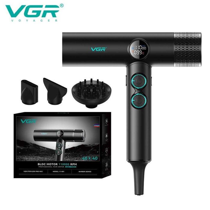 Профессиональные фены VGR, в частности, модель VGR V-401.