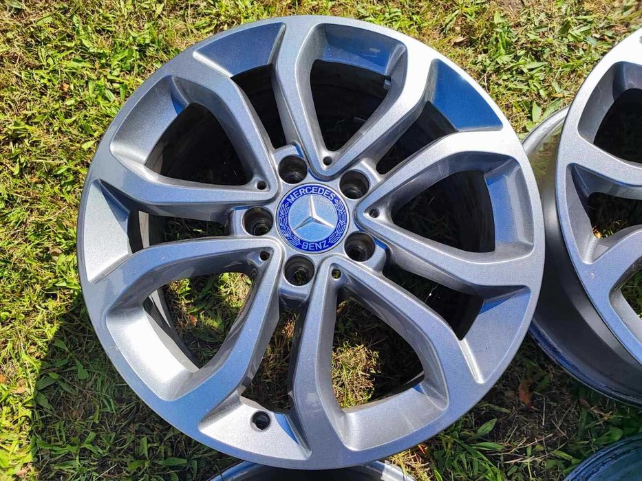 Мерцедес/Mercedes - 17 цола 5x112; 4 бр.  Оригинални лети джанти