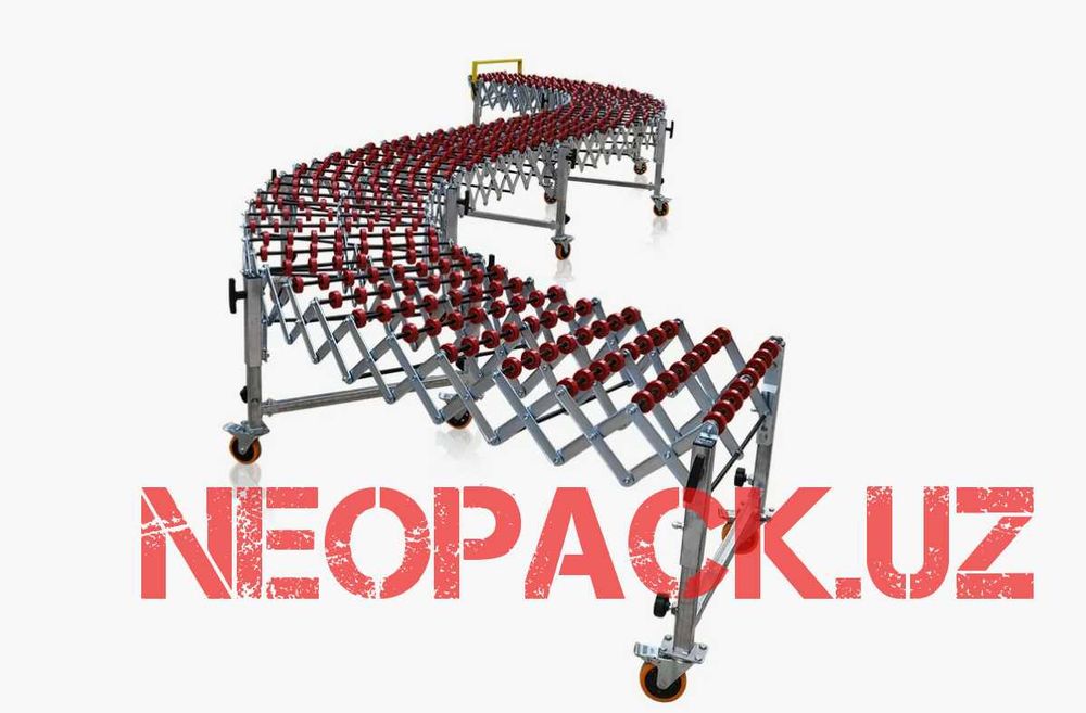 Растяжной роликовый конвейер/Rolikli konveyer/Transparter