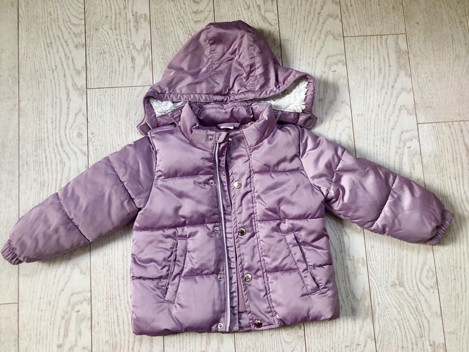 Jachetă vatuită cu glugă H&M