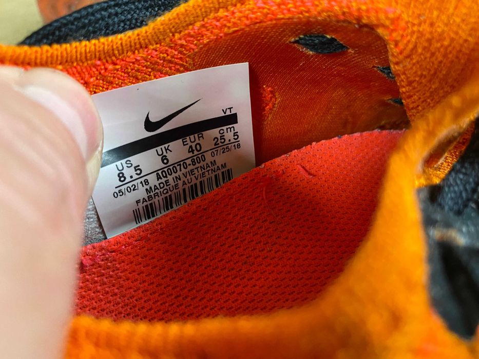 ''Nike Epic React Flyknit Copper Flash''оригинални маратонки 40 номер