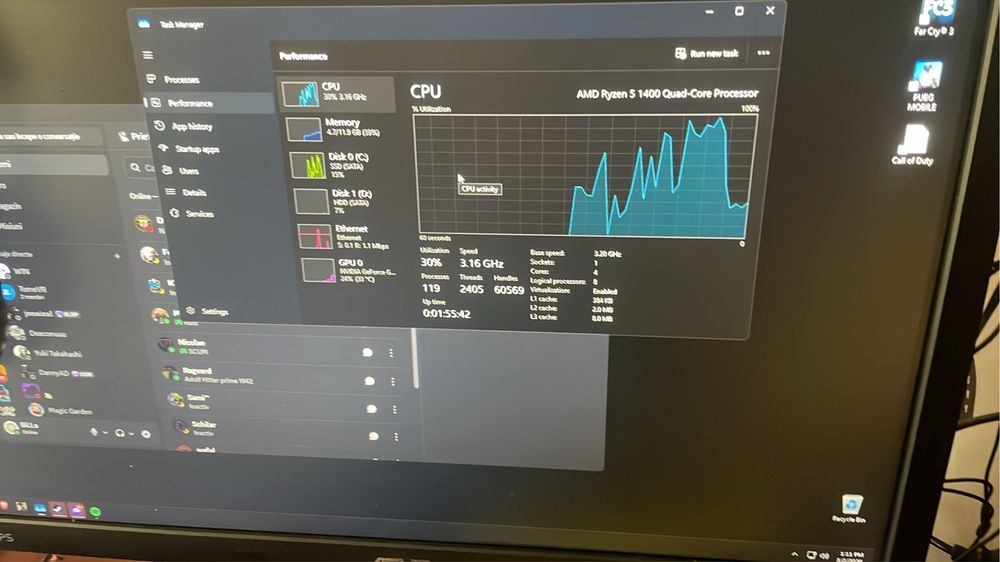 Setup gaming complet