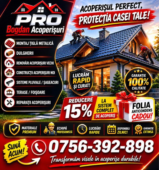Acoperisuri si reparati
