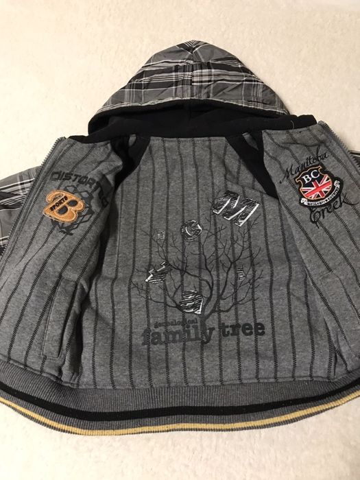 Детско яке с две лица