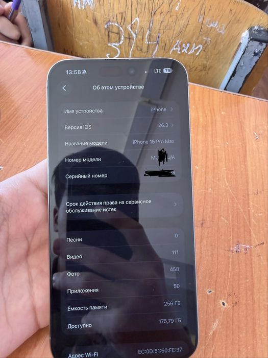 Айфон 15 про макс без ремонт