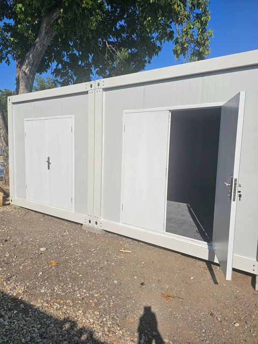 Container modular, birou, organizare santier, cazare muncitori,