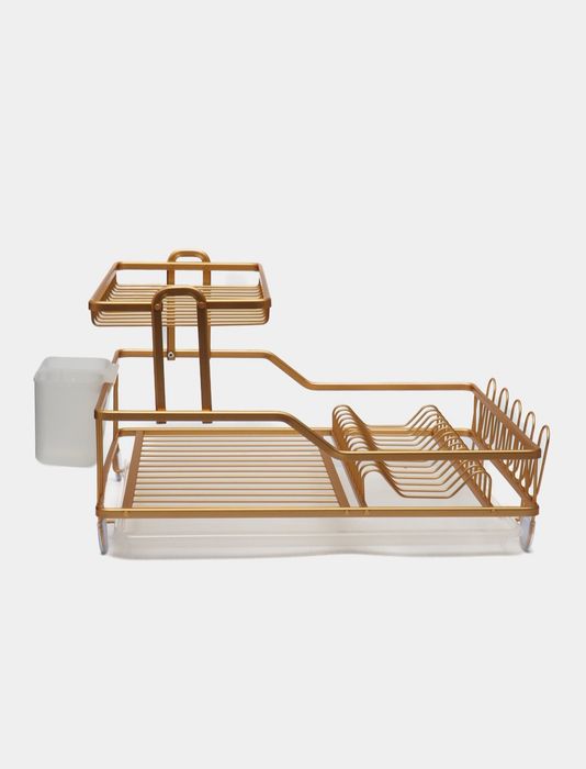 Двухслойная сушилка для посуды подставка