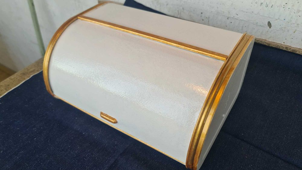 Хлебница металлическая СССР