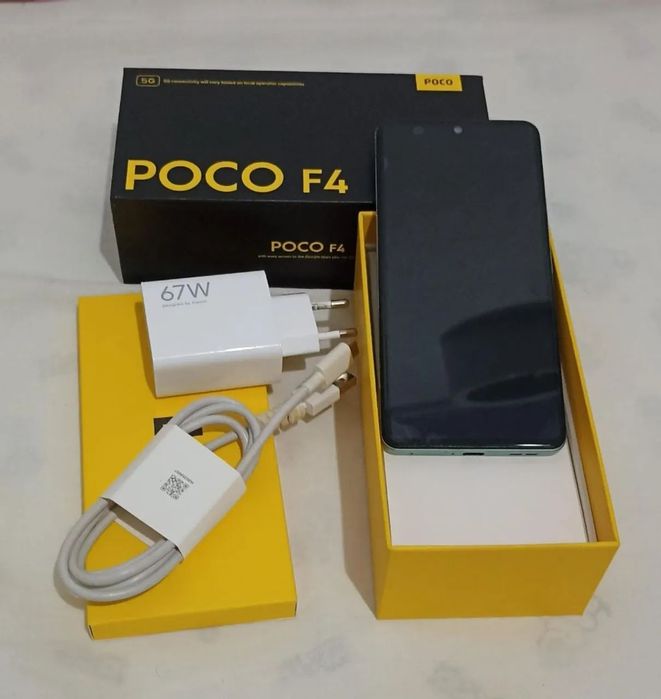 Като НОВ! Xiaomi Poco F4 6/128GB – Snapdragon 870, пълен комплект