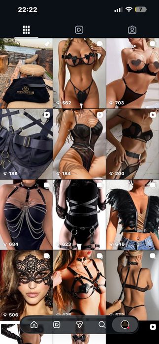 Lichidez stoc lenjerie intima de dama  de 68 produse noi, nefolosite.