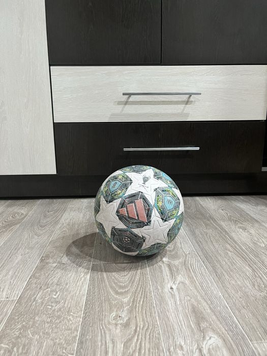 Кожаный мяч пятерка лч 24/25