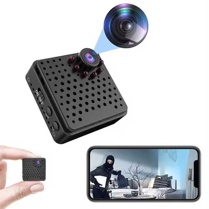 Mini Camera de Supraveghere WiFi, Full HD 1080p
