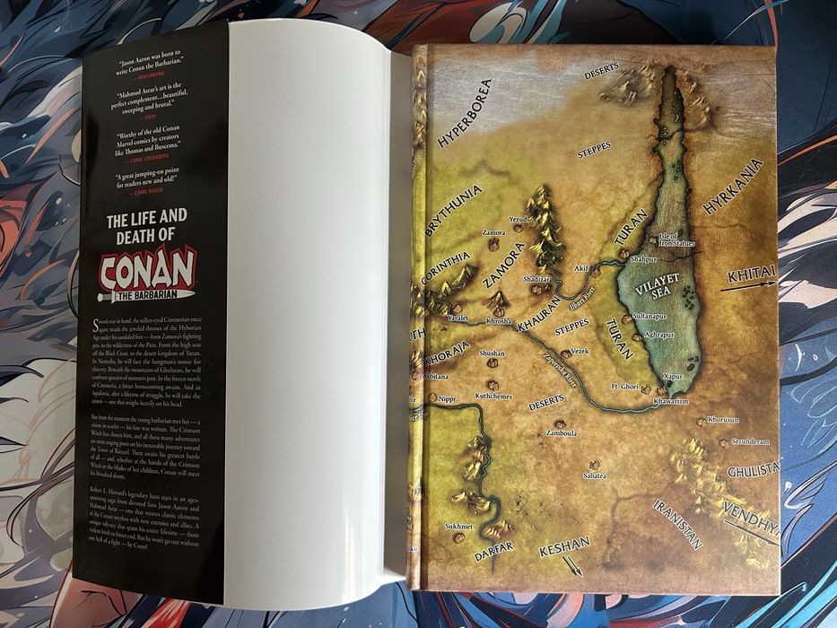 Conan the Barbarian – Marvel Hardcover OOP – Jason Aaron (ca nou, impecabil)