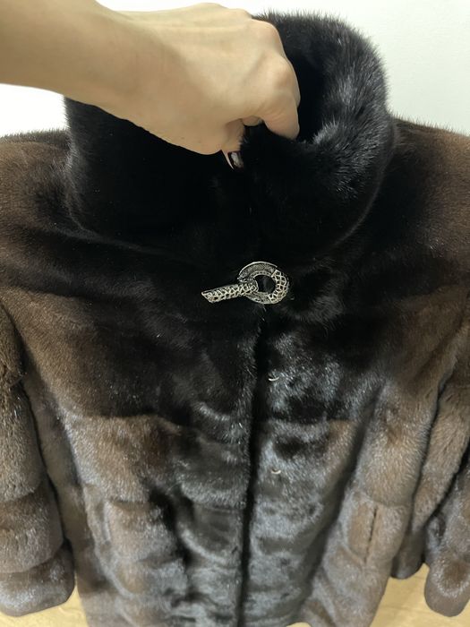 Шуба норковая размер S