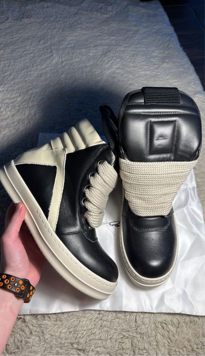 Rick Owens Geobasket Jumbo Laces