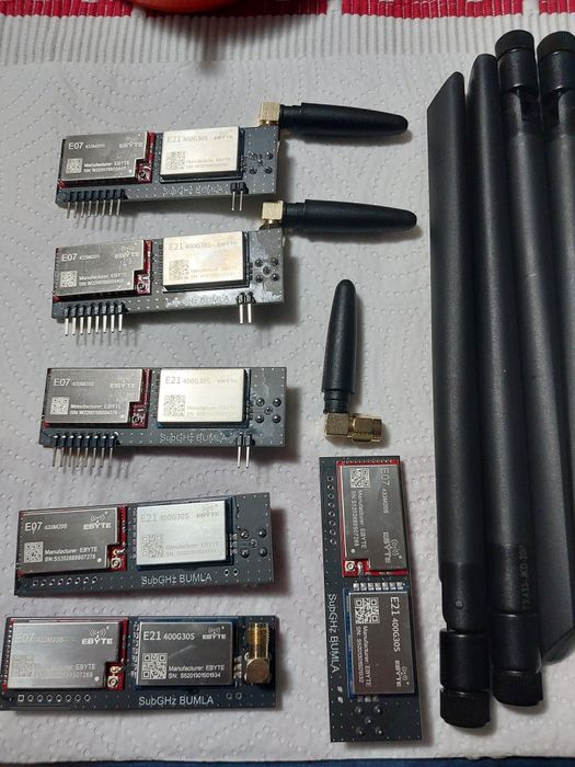 Flipper zero modul subghz cc1101 amplificator 1w booster gpio