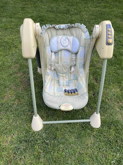 Електрически музикален шезлонг-люлка