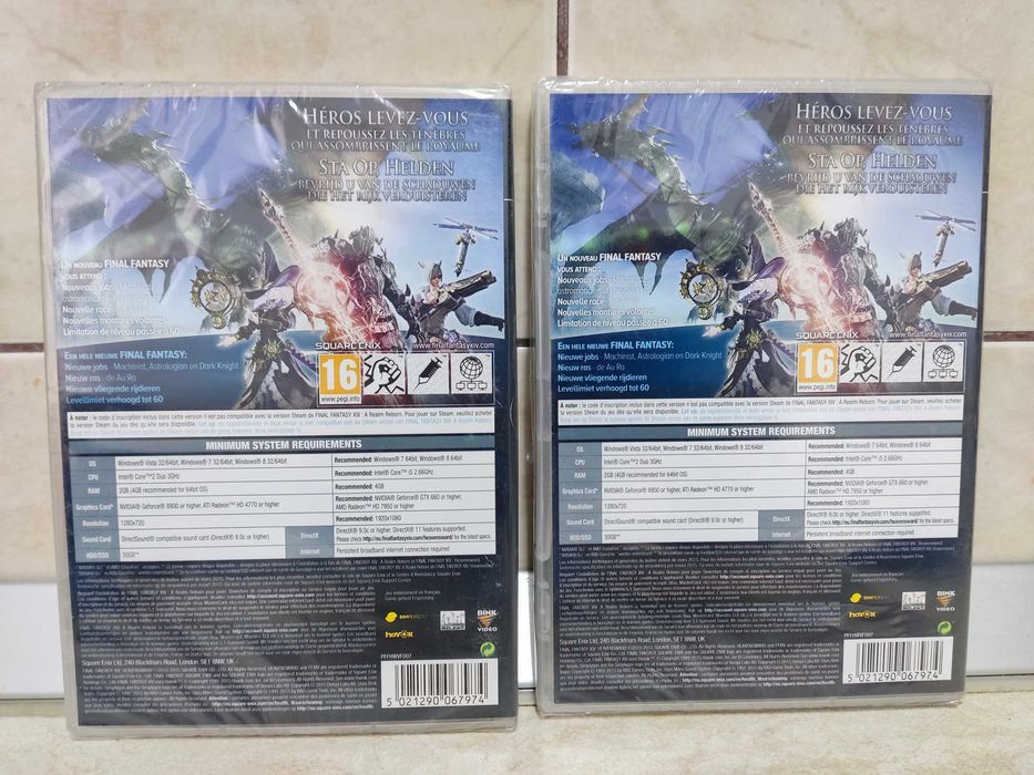 Joc dvd-rom PC HEAVENSWARD final FANTASY XIV Online