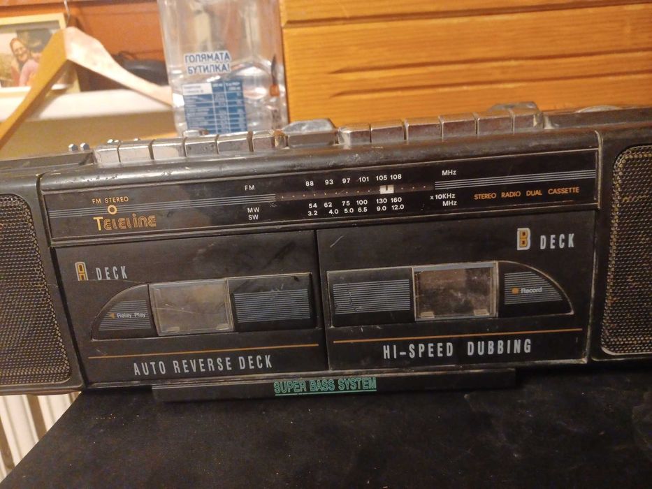 Уникален радиокасетофон Teleline TL-181