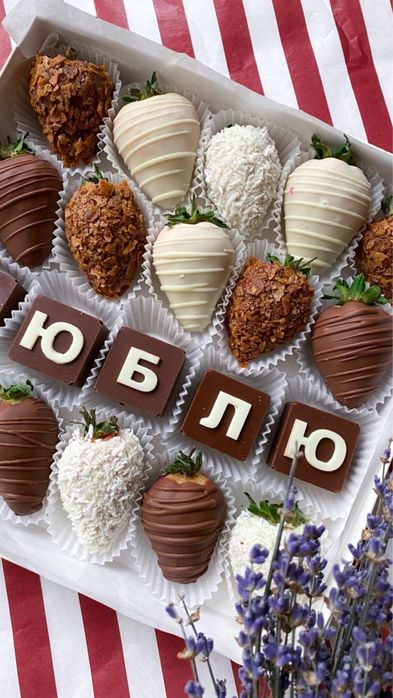 Клубника в шоколаде