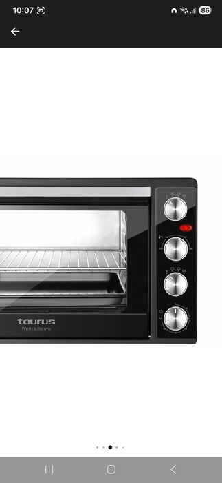 Cuptor electric Taurus Horizon 45, 2000W, 45 L, 12 functii, termostat