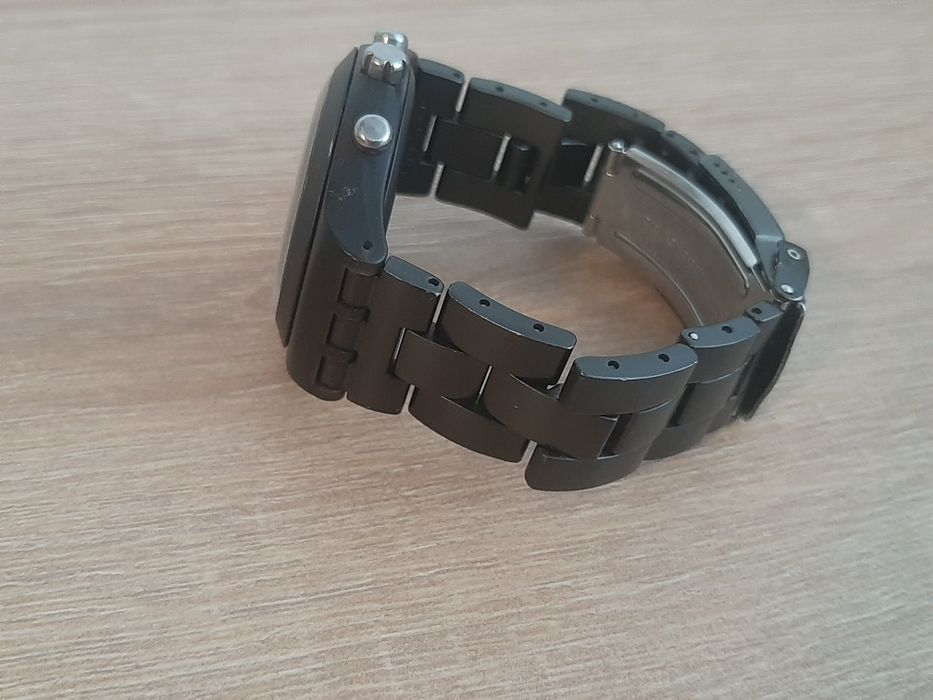 Ceas Swatch Irony Chrono Aluminum - Negru/Maro - Cronograf & Dată