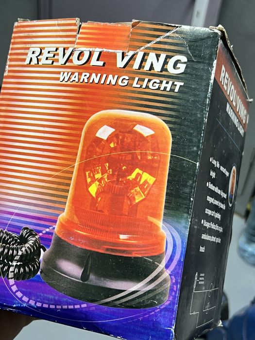 Girodar Led 12/24 v cu suport magnetic