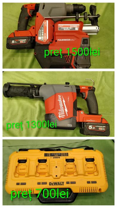 Scule dewalt Milwaukee hilti makita