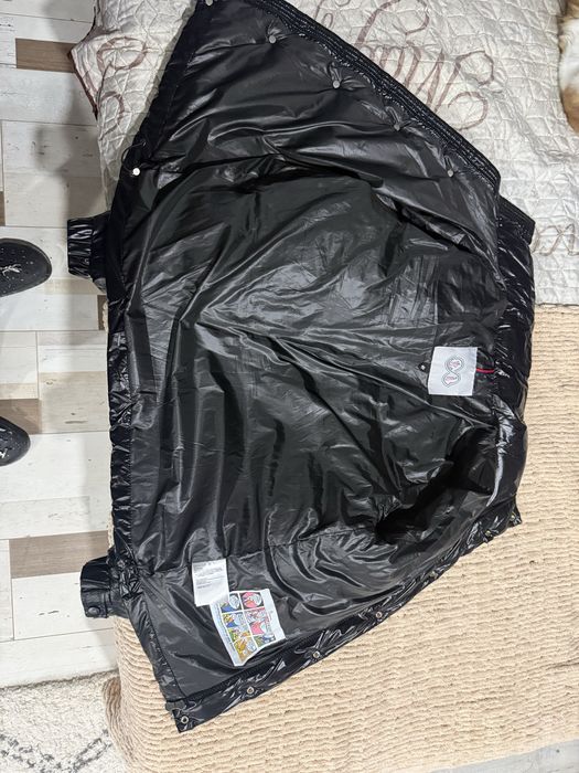 Черно Puffer яке Moncler