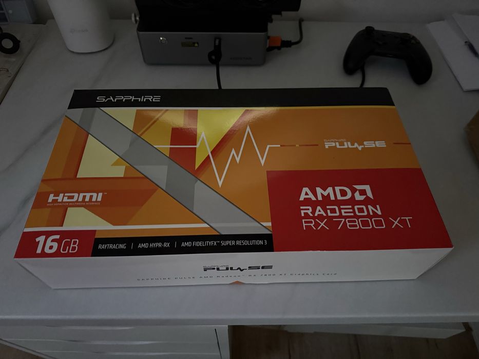 Placa video Sapphire AMD Radeon RX 7800 XT 16GB | Garantie