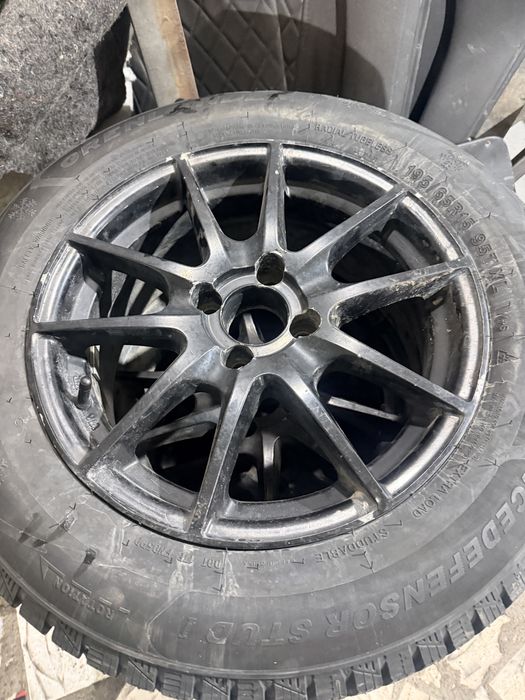 Дики р15 с зимней резиной