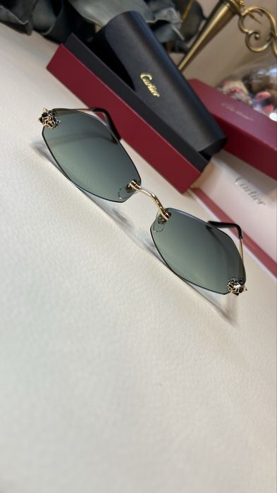 Cartier CT0433S ochelari de soare rimless rame