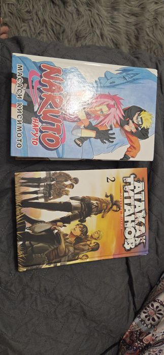 Манга Наруто и Атака Титанов