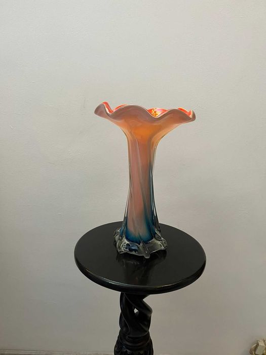 Piesa veche cristal MURANO cala bibelouri bibelou deosebita
