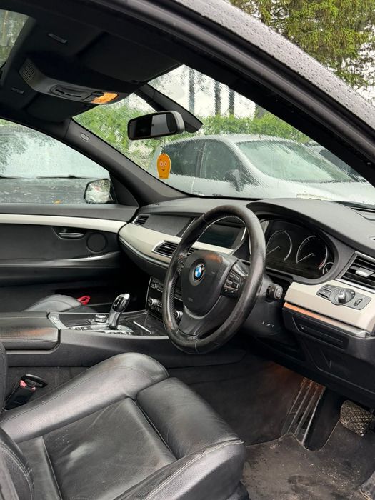 Interior m recaro piele neagra scaune bancheta plafon bmw seria 5 gt f07