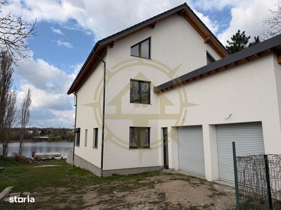 Dom00448 - vila cu piscina infinity si iesire la lacul snagov