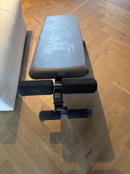 Bancă fitness Silver Gym – abdomene / exerciții – reglabilă