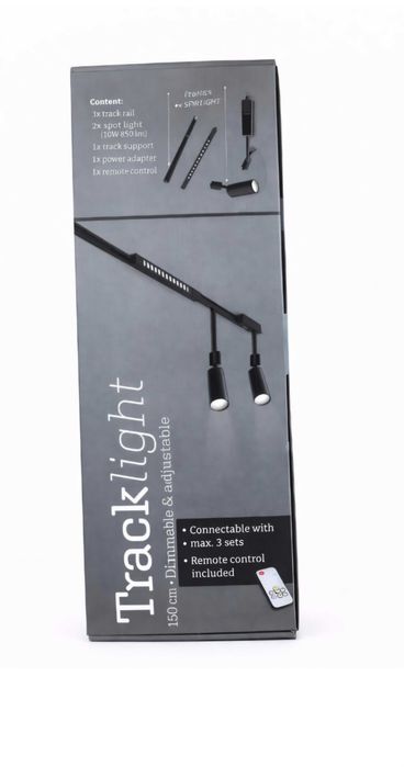 LED релсово осветление Absolu Chic, 3 регулируеми спота