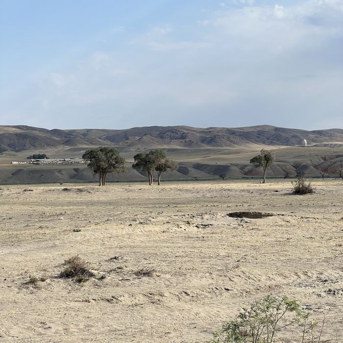 Земля вдоль реки Или