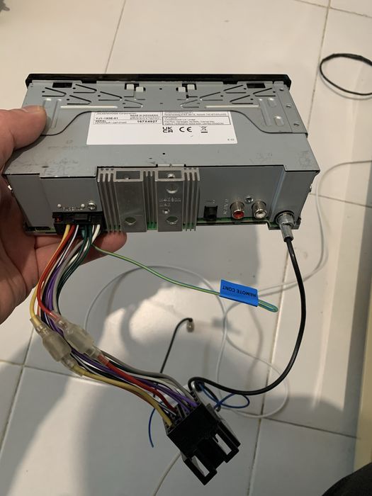 Авто радио JVC Bluetooth